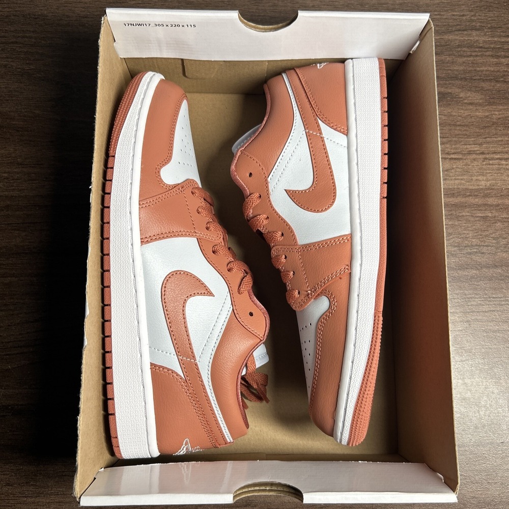 Nike Air Jordan 1‎ Low WMNS Sky J Orange - Size 10.5 - DC0774 080 - New/No Lid